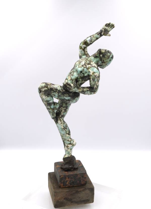 - a , Ceramic Sculpture by Craig Carsley, measuring 40 x 17 cm (H x W) £320